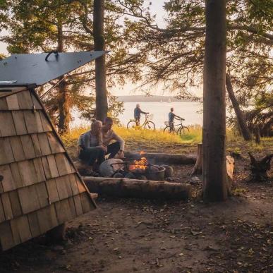 Tag på shelterferie med i Nyborg og vågn op til udsigten af Storebælt
