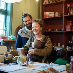 Nyborg Fyn Danmark Borgmestergården Familieferie Østfyns Museer